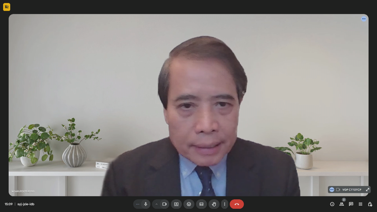 TỔNG THUẬT: Tọa đàm “Kinh tế-xã hội Việt Nam 2021-2025: Chống chịu và bứt phá”- Ảnh 9.