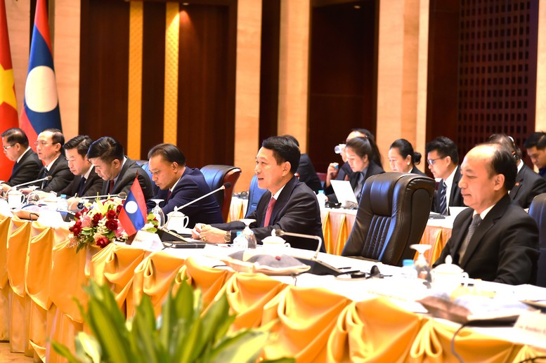 Phó Thủ tướng Chính phủ Hồ Đức Phớc thăm và làm việc tại Lào- Ảnh 7.