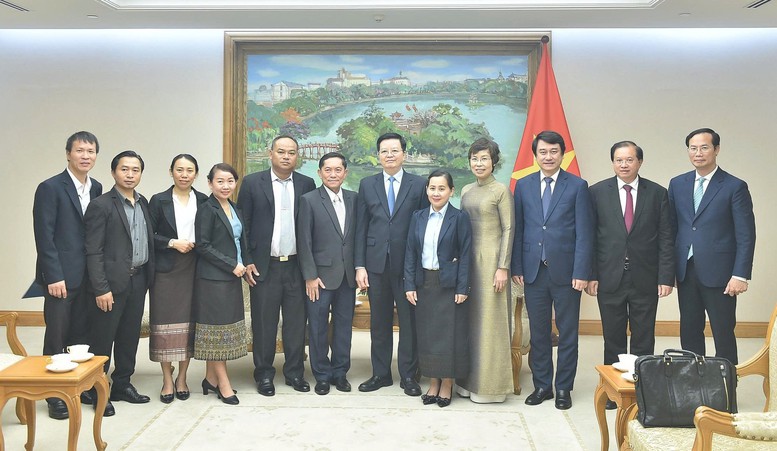 Phó Thủ tướng Mai Văn Chính tiếp Tổng Giám đốc Thông tấn xã Pathet Lào- Ảnh 3.