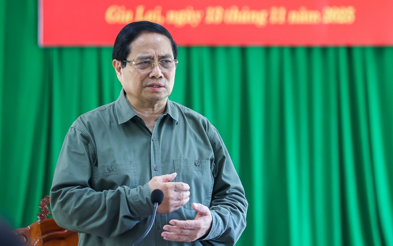 Thủ tướng: Dành 60 tỷ đồng tái định cư cho người dân mất nhà do bão tại Đề Gi (Gia Lai)