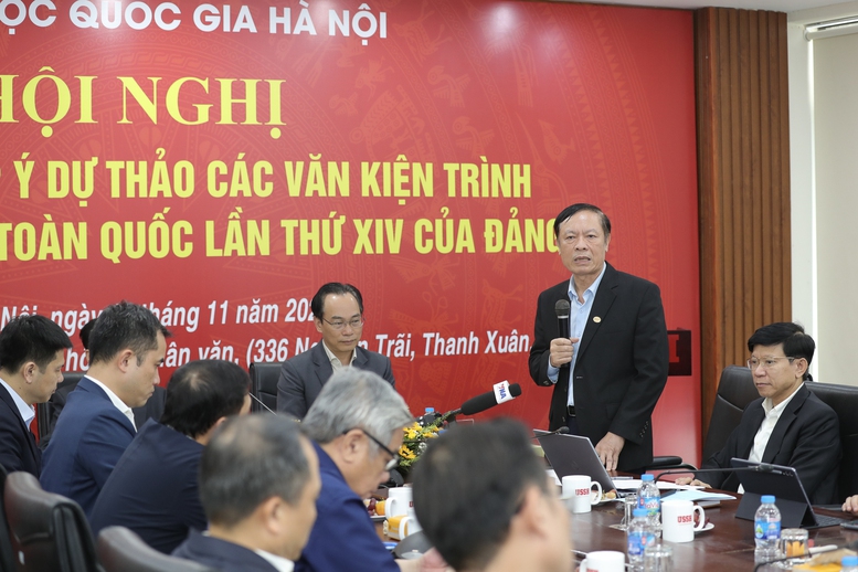 Nhiều hiến kế tâm huyết góp phần hoàn thiện Dự thảo Văn kiện Đại hội XIV của Đảng- Ảnh 4.