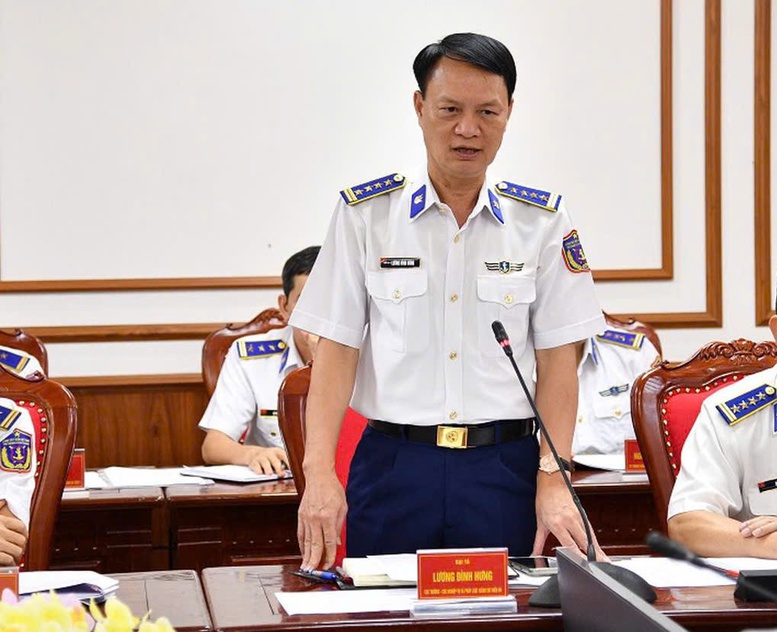 Đại tá Lương Đình Hưng giữ chức Phó Tư lệnh Pháp luật Cảnh sát biển Việt Nam- Ảnh 1.