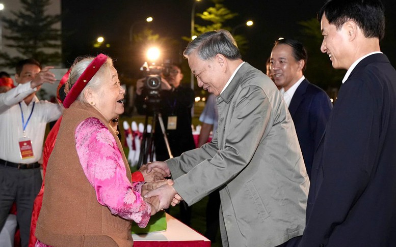 Phát biểu của Tổng Bí thư Tô Lâm nhân dự Ngày hội Đại đoàn kết toàn dân tộc tại phường Thượng Cát, Hà Nội