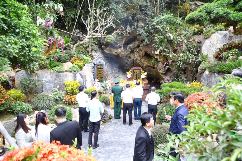 Quảng Trị khánh thành công trình tôn tạo di tích quốc gia đặc biệt Hang Tám Cô- Ảnh 4. Quảng Trị khánh thành công trình tôn tạo di tích quốc gia đặc biệt Hang Tám Cô- Ảnh 4.