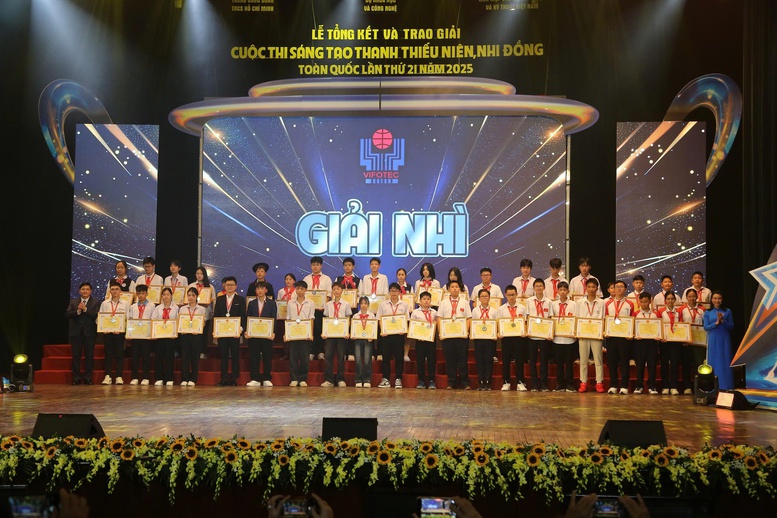 5 đề tài xuất sắc đoạt giải Nhất Cuộc thi Sáng tạo Thanh thiếu niên, Nhi đồng toàn quốc 2025- Ảnh 2.