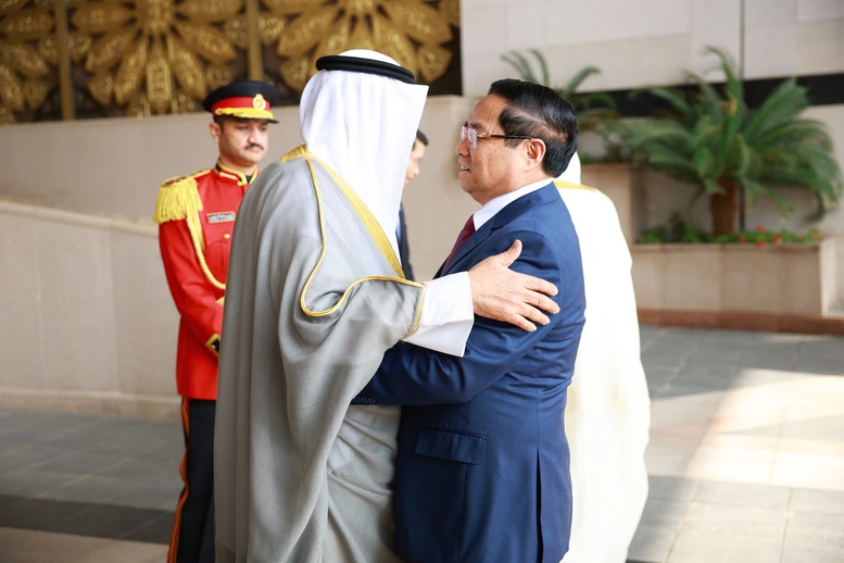 Thủ tướng Kuwait chủ trì lễ đón chính thức Thủ tướng Phạm Minh Chính- Ảnh 1. Thủ tướng Kuwait chủ trì lễ đón chính thức Thủ tướng Phạm Minh Chính- Ảnh 1.