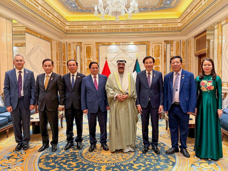 Quốc vương Kuwait: Coi lợi ích của Việt Nam là lợi ích của Kuwait- Ảnh 3. Quốc vương Kuwait: Coi lợi ích của Việt Nam là lợi ích của Kuwait- Ảnh 3.