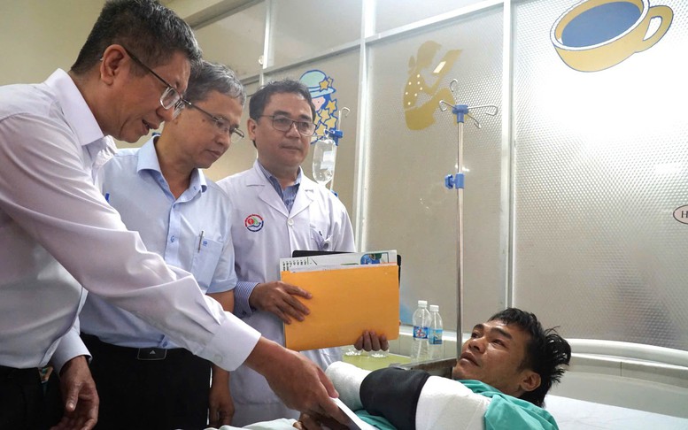 Lãnh đạo tỉnh Khánh Hòa thăm, động viên nạn nhân vụ sạt lở đèo Khánh Lê và Khánh Sơn