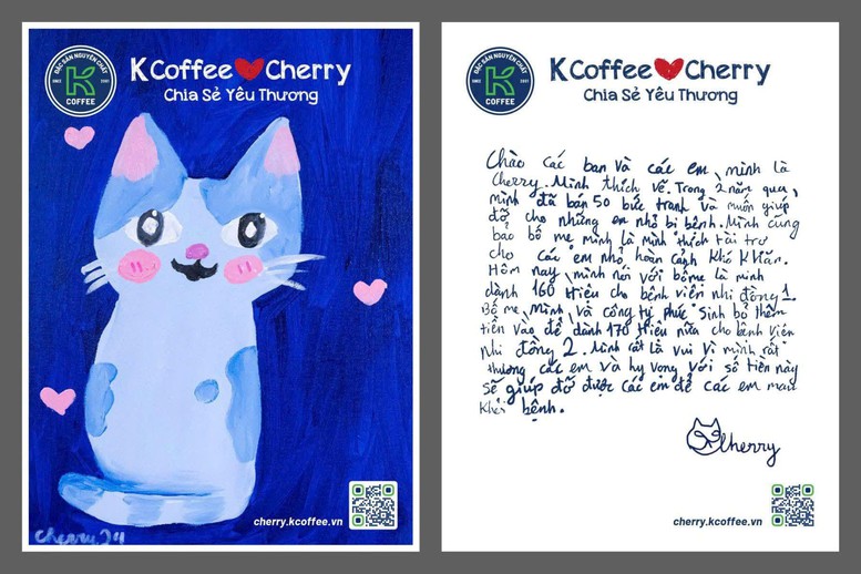 Quỹ K Coffee & Cherry hỗ trợ 330 triệu đồng cho các bệnh nhi khó khăn- Ảnh 2.