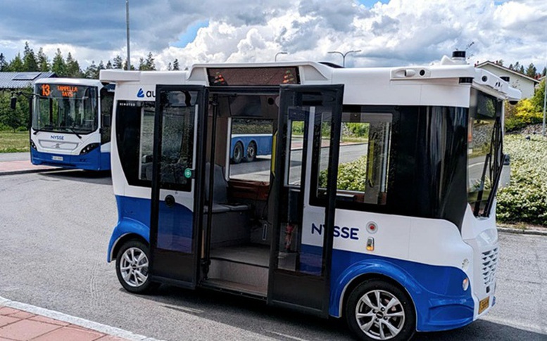ĐÔ THỊ THÔNG MINH: Phần Lan đưa vào hoạt động xe buýt điện tự hành đầu tiên