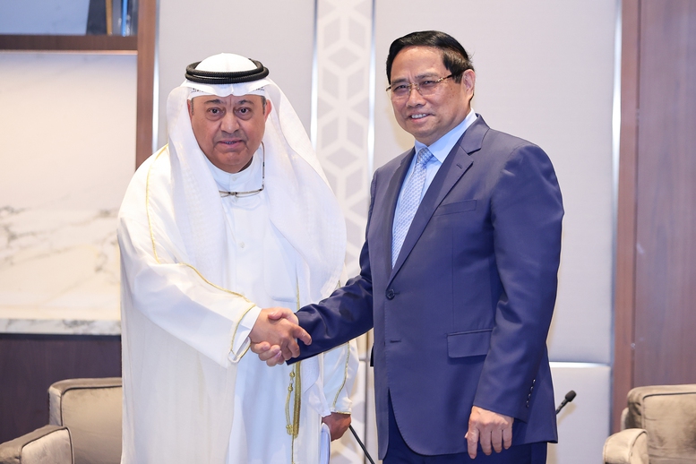 Thủ tướng Phạm Minh Chính tiếp Bộ trưởng Dầu mỏ Kuwait- Ảnh 1.