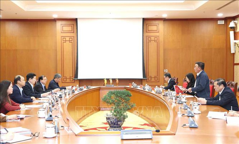 Thường trực Ban Bí thư Trần Cẩm Tú: Đáp ứng yêu cầu cao nhất cho công tác tổ chức Đại hội XIV của Đảng- Ảnh 3.