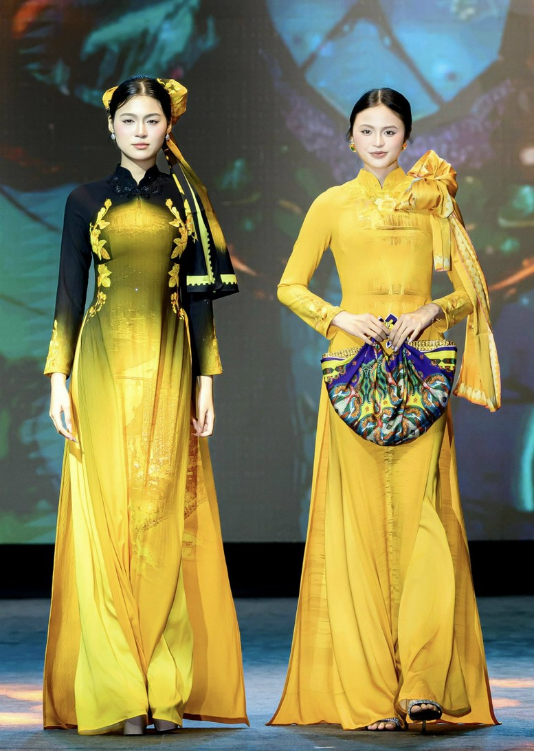 ‘Di sản Thành phố Hồ Chí Minh’: Bản giao hòa giữa quá khứ và hiện đại trong tà áo dài Việt- Ảnh 5.