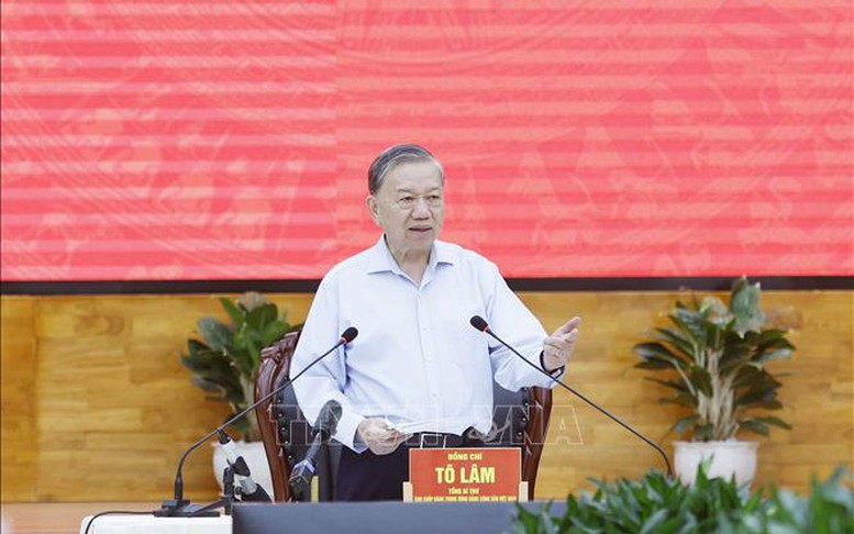 Tổng Bí thư Tô Lâm: An Giang sẽ tạo bứt phá mới, vươn lên khẳng định vị thế là một cực phát triển năng động