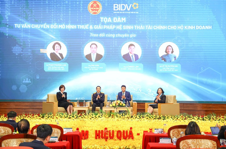 Ngân hàng và ngành Thuế hợp lực hỗ trợ hộ kinh doanh xóa bỏ thuế khoán- Ảnh 2.