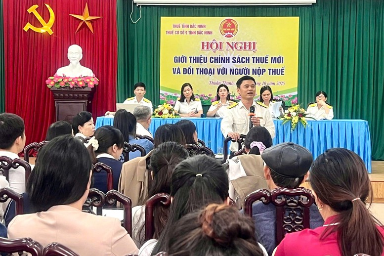 Bắc Ninh đẩy mạnh hỗ trợ hộ kinh doanh chuyển đổi sang kê khai thuế- Ảnh 1.