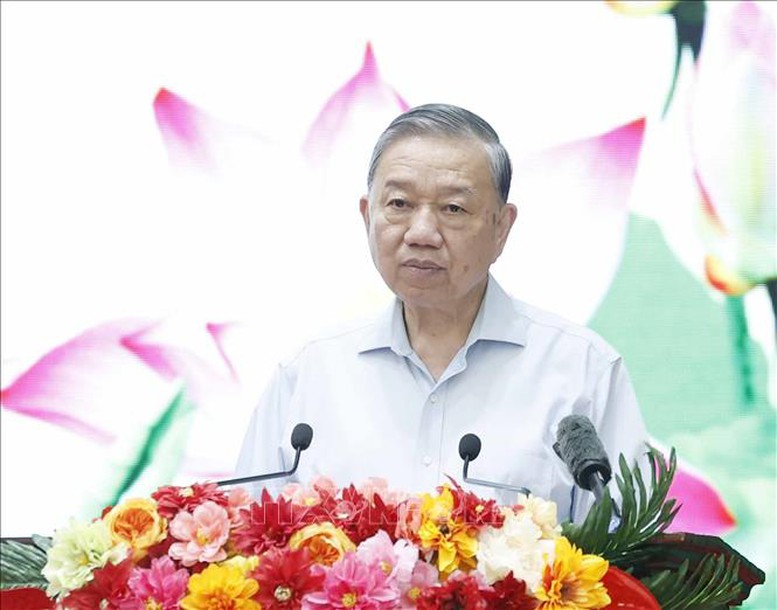 Tổng Bí thư Tô Lâm thăm, làm việc tại Vùng 5 Hải quân- Ảnh 3.