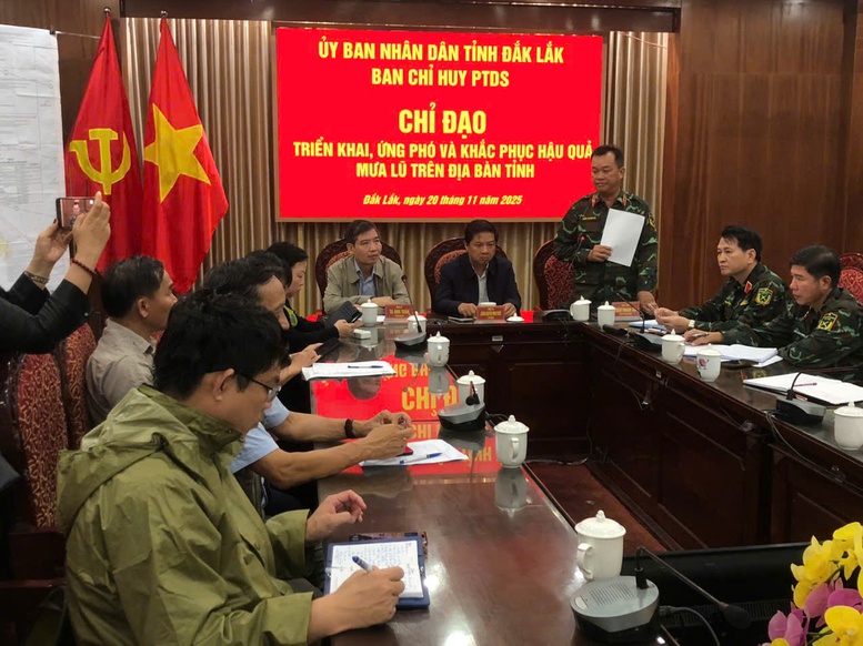 Hơn 3.000 người tại 28 xã, phường ở Đắk Lắk cần sơ tán khẩn cấp- Ảnh 1. Hơn 3.000 người tại 28 xã, phường ở Đắk Lắk cần sơ tán khẩn cấp- Ảnh 1.