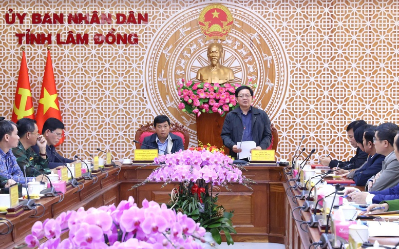 Bảo đảm an toàn tuyệt đối cho dân, tập trung khắc phục nhanh sạt lở sau mưa lũ tại Lâm Đồng