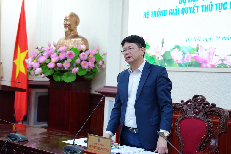 Sớm triển khai hệ thống giải quyết thủ tục hành chính thống nhất của ngành Tư pháp- Ảnh 1.