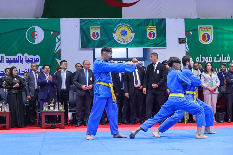 Thủ tướng Phạm Minh Chính thăm Liên đoàn Vovinam tại Algeria- Ảnh 4.