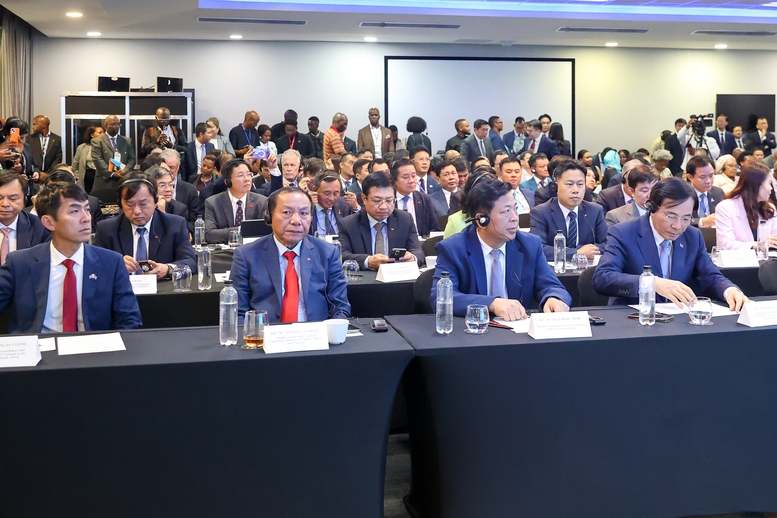 Thủ tướng kêu gọi doanh nghiệp Việt Nam – Nam Phi 'gặp gỡ - kết nối – hành động - ra sản phẩm'- Ảnh 6. Thủ tướng kêu gọi doanh nghiệp Việt Nam – Nam Phi 'gặp gỡ - kết nối – hành động - ra sản phẩm'- Ảnh 6.