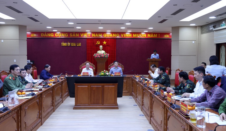 Phó Thủ tướng Lê Thành Long kiểm tra công tác khắc phục, thăm hỏi người dân vùng ngập lụt tại Gia Lai- Ảnh 8.