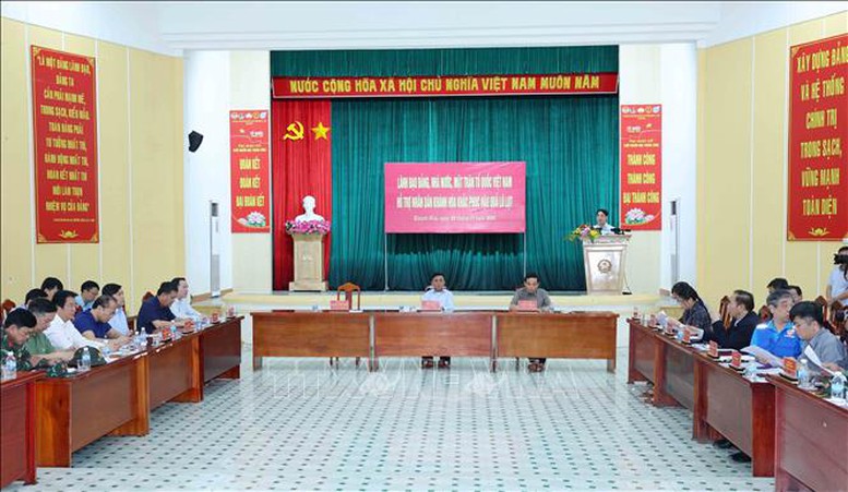 Thường trực Ban Bí thư chỉ đạo công tác khắc phục hậu quả mưa lũ- Ảnh 2. Thường trực Ban Bí thư chỉ đạo công tác khắc phục hậu quả mưa lũ- Ảnh 2.