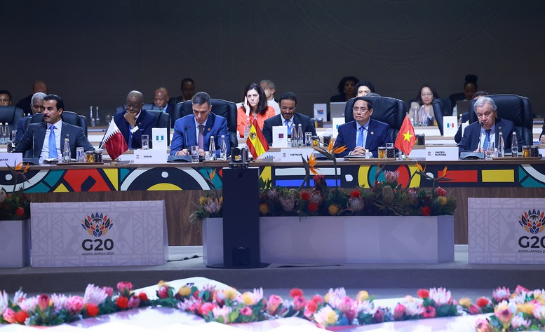 Thủ tướng Phạm Minh Chính bắt đầu các hoạt động tại Hội nghị Thượng đỉnh G20- Ảnh 5.