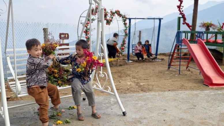 Khánh thành điểm trường Sín Chải, thêm cơ hội học tập cho trẻ em vùng cao- Ảnh 2. Khánh thành điểm trường Sín Chải, thêm cơ hội học tập cho trẻ em vùng cao- Ảnh 2.