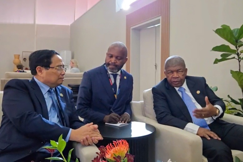 Tổng thống Angola mong muốn sớm có các dự án hợp tác cụ thể với Việt Nam- Ảnh 1. Tổng thống Angola mong muốn sớm có các dự án hợp tác cụ thể với Việt Nam- Ảnh 1.