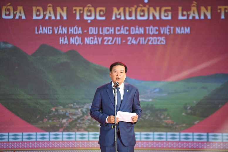 Khai mạc Ngày hội Văn hoá dân tộc Mường lần thứ II năm 2025- Ảnh 1. Khai mạc Ngày hội Văn hoá dân tộc Mường lần thứ II năm 2025- Ảnh 1.