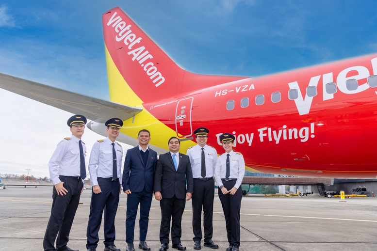 Vietjet tiếp nhận tàu bay Boeing đầu tiên, đẩy mạnh đồng bộ đội bay tại Thái Lan- Ảnh 1.