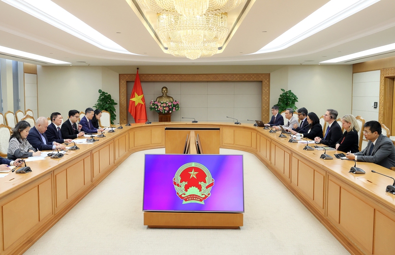 Phó Thủ tướng Hồ Đức Phớc tiếp Phó Chủ tịch Ngân hàng Thế giới (WB)- Ảnh 2.