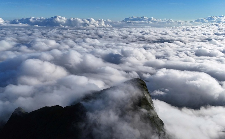 Ngắm biển mây cuồn cuộn, núi rừng nguyên sơ từ 'nóc nhà' Quảng Trị- Ảnh 10.