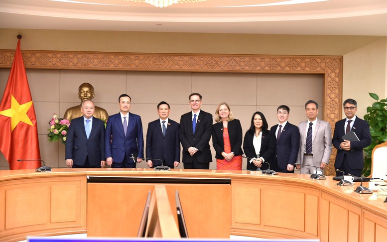 Phó Thủ tướng Hồ Đức Phớc tiếp Phó Chủ tịch Ngân hàng Thế giới (WB)