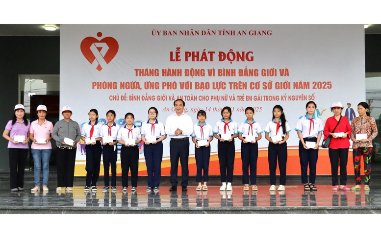 An Giang hành động vì bình đẳng giới: Bảo vệ phụ nữ, trẻ em gái trong kỷ nguyên số