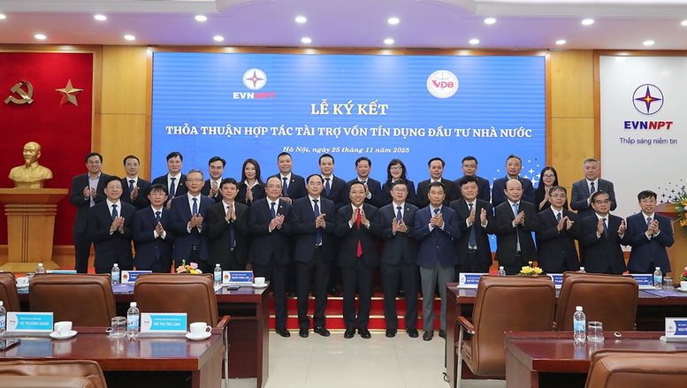 EVNNPT ký thỏa thuận hợp tác tài trợ vốn tín dụng đầu tư của Nhà nước với VDB- Ảnh 5.