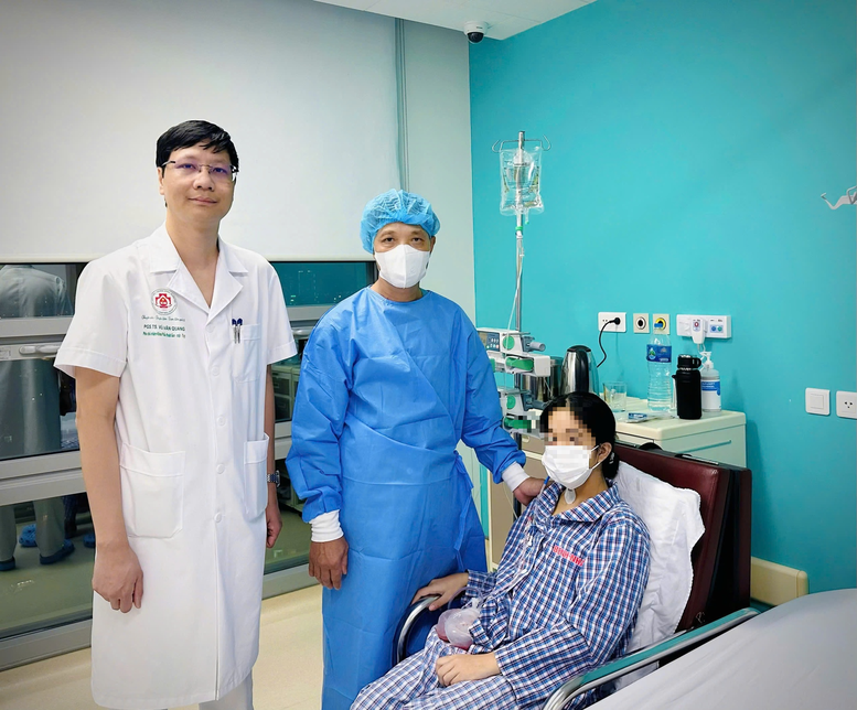 Ca ghép gan bất đồng nhóm máu ở người lớn thứ 2 trên cả nước- Ảnh 2. Ca ghép gan bất đồng nhóm máu ở người lớn thứ 2 trên cả nước- Ảnh 2.