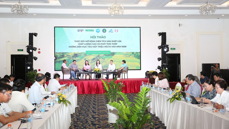 Đề án 1 triệu ha lúa 'xanh': Liên kết chuỗi, chuẩn hóa quy trình để về đích 2030- Ảnh 1.