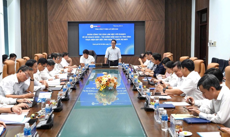 EVNSPC hoàn thành nhiều chỉ tiêu quan trọng về sản xuất kinh doanh và tài chính - Ảnh 1. EVNSPC hoàn thành nhiều chỉ tiêu quan trọng về sản xuất kinh doanh và tài chính - Ảnh 1.