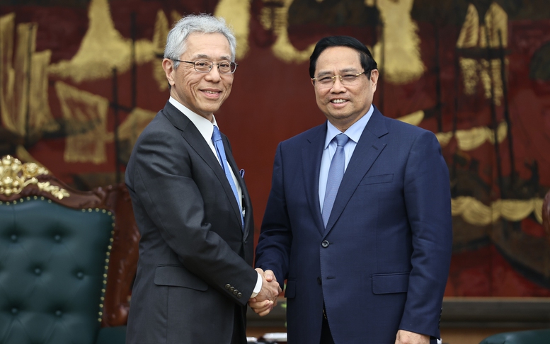 Thủ tướng tiếp lãnh đạo tập đoàn Nhật Bản tham gia dự án điện khí 12 tỷ USD