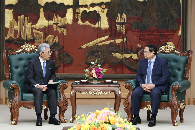 Thủ tướng tiếp lãnh đạo tập đoàn Nhật Bản tham gia dự án điện khí 12 tỷ USD- Ảnh 2. Thủ tướng tiếp lãnh đạo tập đoàn Nhật Bản tham gia dự án điện khí 12 tỷ USD- Ảnh 2.