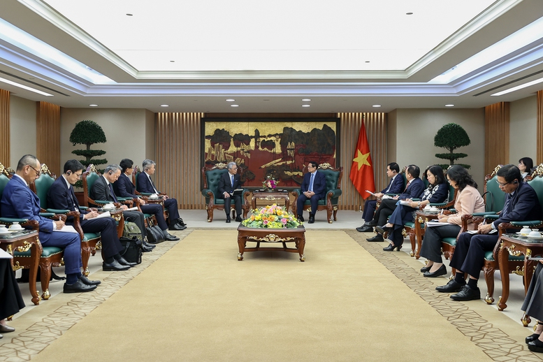 Thủ tướng tiếp lãnh đạo tập đoàn Nhật Bản tham gia dự án điện khí 12 tỷ USD- Ảnh 3. Thủ tướng tiếp lãnh đạo tập đoàn Nhật Bản tham gia dự án điện khí 12 tỷ USD- Ảnh 3.