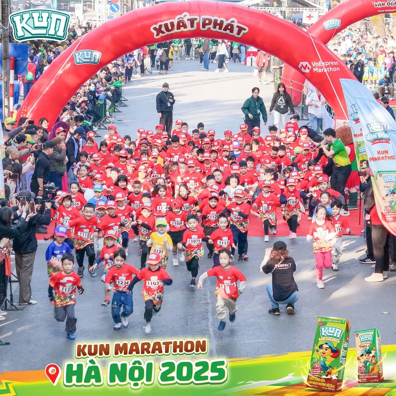 Kun Marathon 2025 Hà Nội: Nối dài những cung đường tuổi thơ sắc màu và gắn kết gia đình- Ảnh 3.