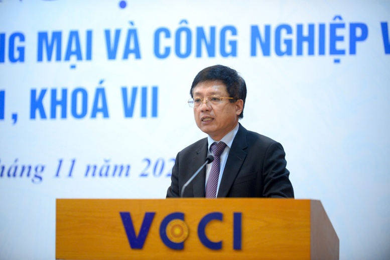 Ông Hồ Sỹ Hùng được bầu giữ chức Chủ tịch VCCI nhiệm kỳ 2021-2026- Ảnh 2. Ông Hồ Sỹ Hùng được bầu giữ chức Chủ tịch VCCI nhiệm kỳ 2021-2026- Ảnh 2.