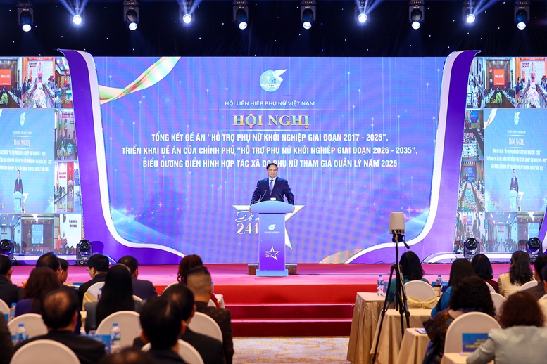 Thủ tướng: Phụ nữ Việt Nam ‘3 tiên phong’, ‘5 làm chủ’ trong khởi nghiệp sáng tạo- Ảnh 1. Thủ tướng: Phụ nữ Việt Nam ‘3 tiên phong’, ‘5 làm chủ’ trong khởi nghiệp sáng tạo- Ảnh 1.