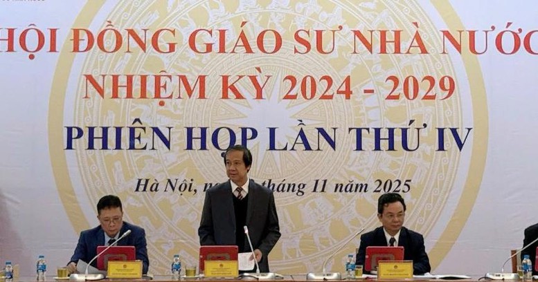 Thông qua danh sách 900 ứng viên giáo sư, phó giáo sư năm 2025- Ảnh 1. Thông qua danh sách 900 ứng viên giáo sư, phó giáo sư năm 2025- Ảnh 1.