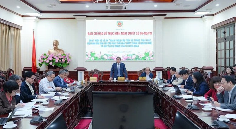 Hoàn thiện cấu trúc hệ thống pháp luật bảo đảm thống nhất, đồng bộ- Ảnh 2.