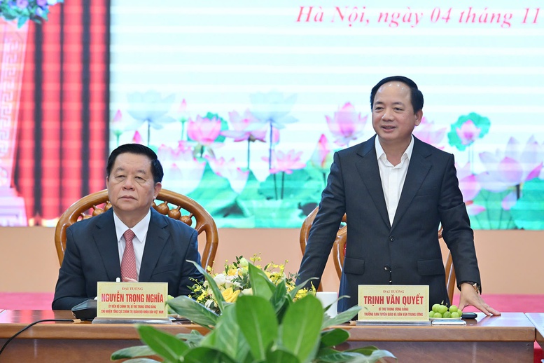 Bàn giao công tác Trưởng ban Tuyên giáo và Dân vận Trung ương- Ảnh 6. Bàn giao công tác Trưởng ban Tuyên giáo và Dân vận Trung ương- Ảnh 6.